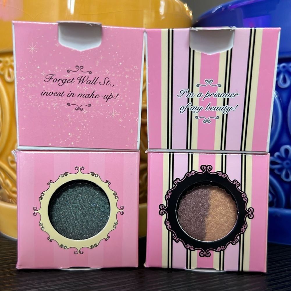 Two Faced Eye Shadow Lot (2) - Full Frontal * Label Wh*re - NIB